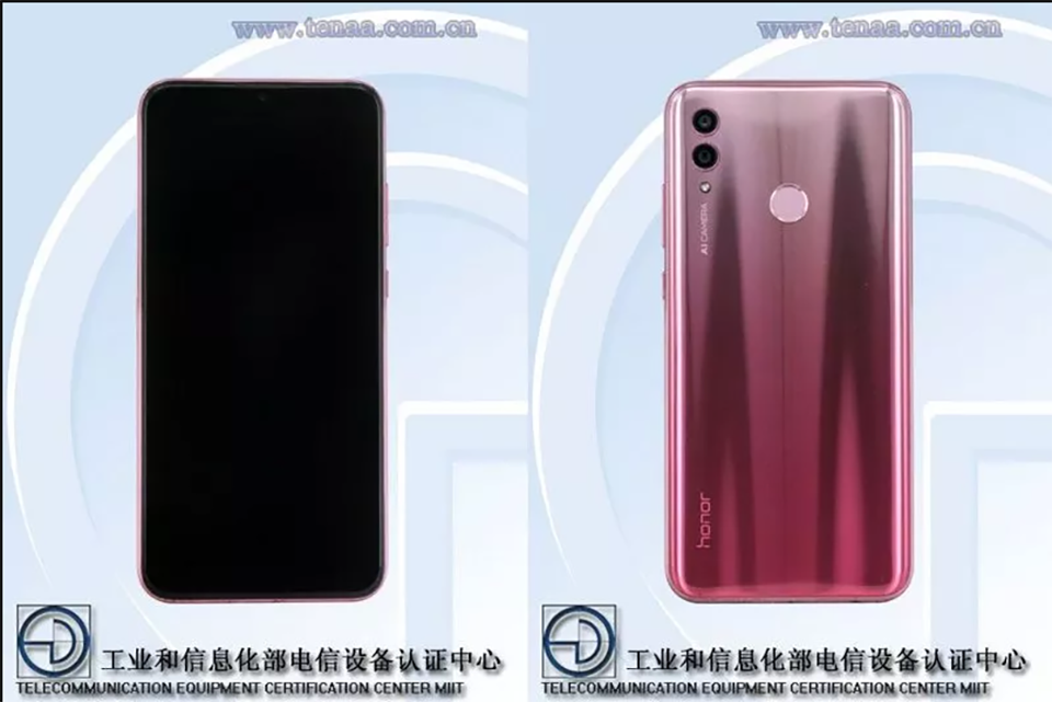 Honor 10 Lite lộ cấu hình trên TENAA (ảnh 1)