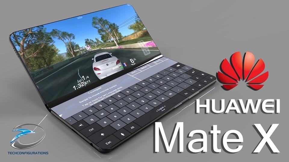 Concept smartphone Huawei màn hình gập