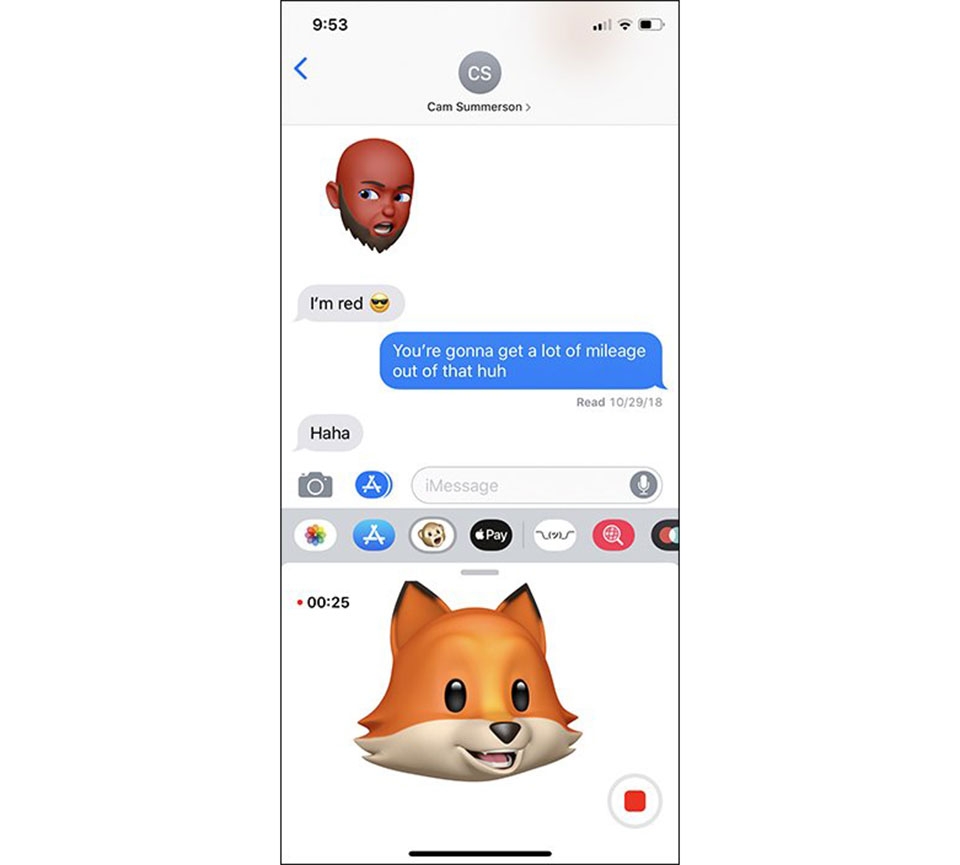 Animoji trên iPhone XS Animoji trên iPhone XS
