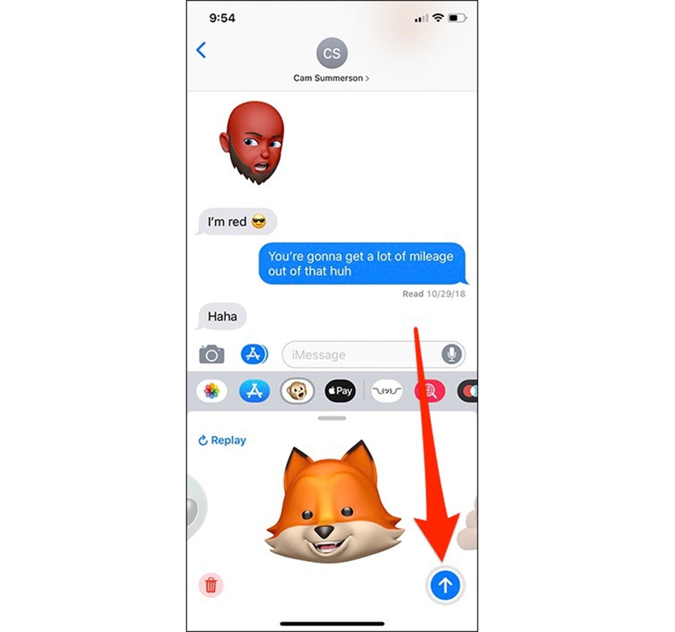 Animoji trên iPhone XS Animoji trên iPhone XS