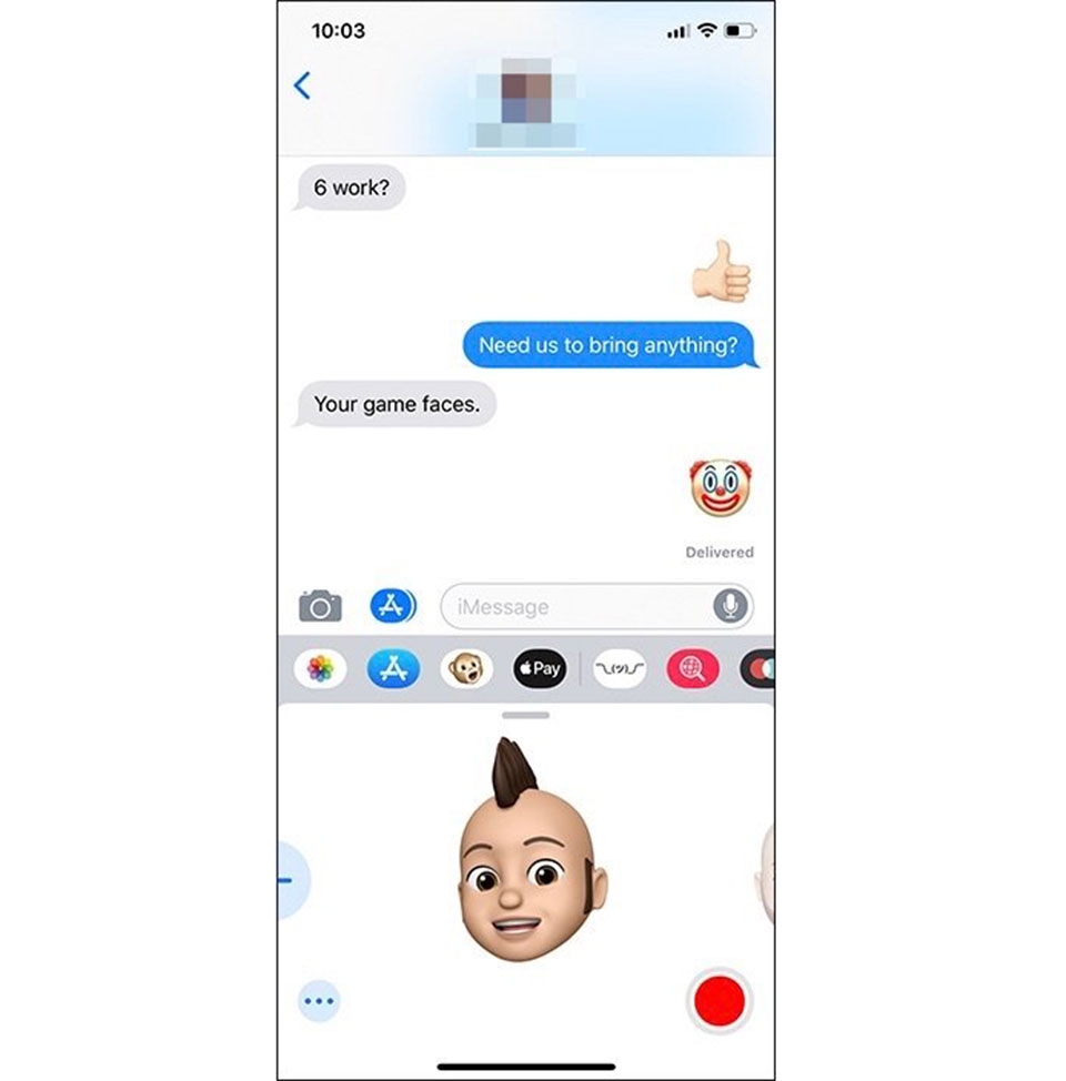 Animoji trên iPhone XS Animoji trên iPhone XS
