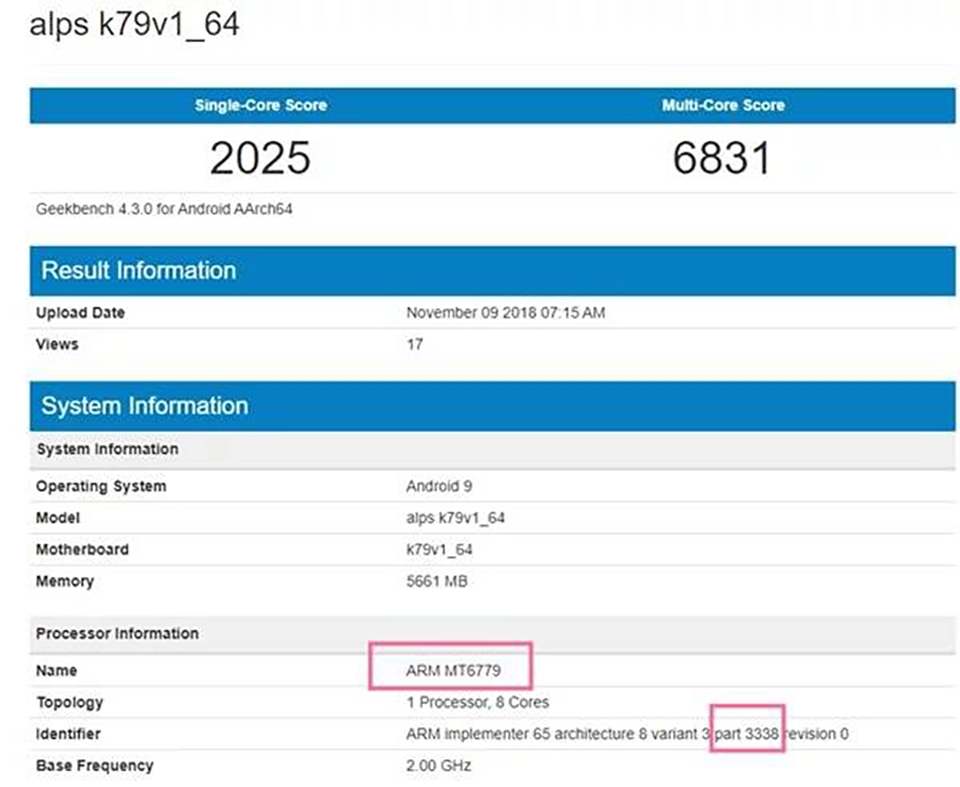 Helio X40 xuất hiện trên Geekbench Helio X40 xuất hiện trên Geekbench