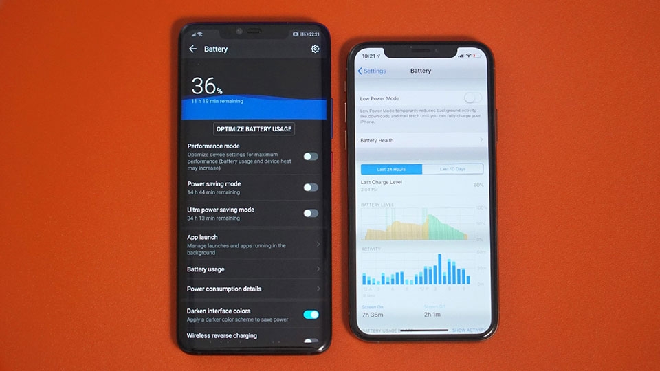 Mate 20 Pro vs iPhone XS Mate 20 Pro vs iPhone XS