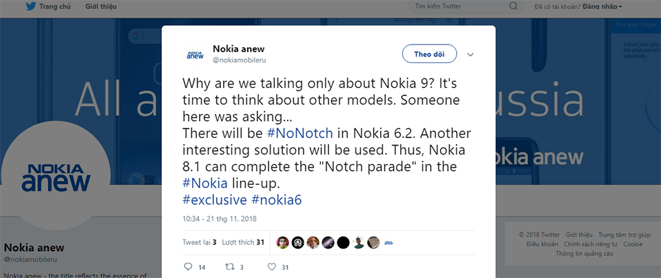 Nokia 8.1 có thể là smartphone Nokia cuối cùng có tai thỏ (ảnh 2) Nokia 8.1 có thể là smartphone Nokia cuối cùng có tai thỏ (ảnh 2)