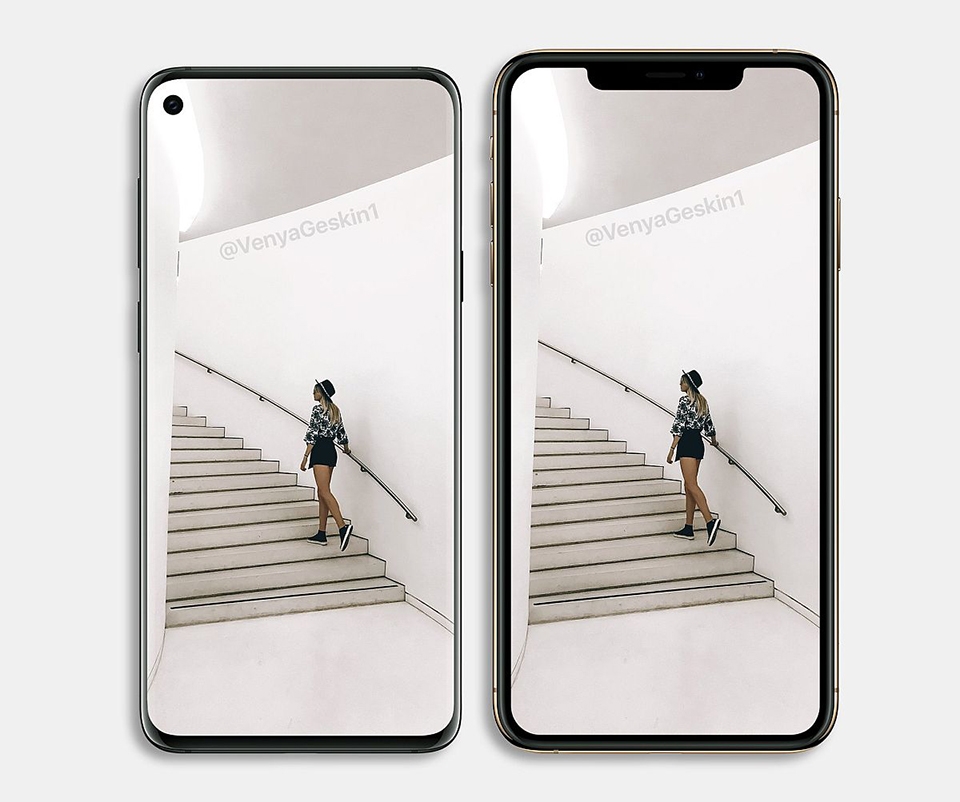 Galaxy S10 và iPhone XS Max Galaxy S10 và iPhone XS Max