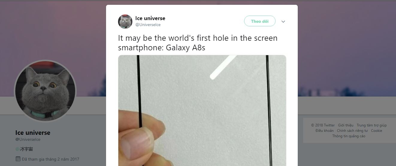 Galaxy A8s