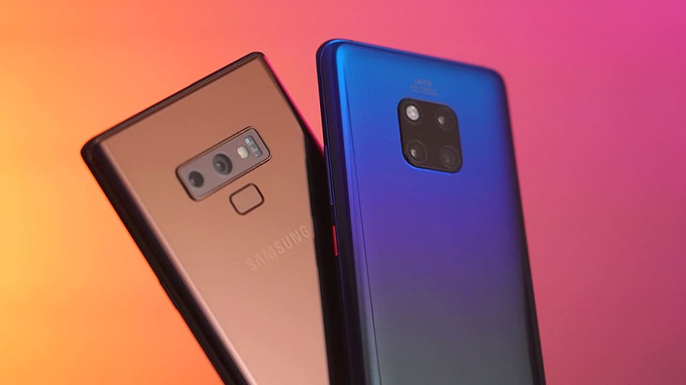 Mate 20 Pro vs Galaxy Note 9