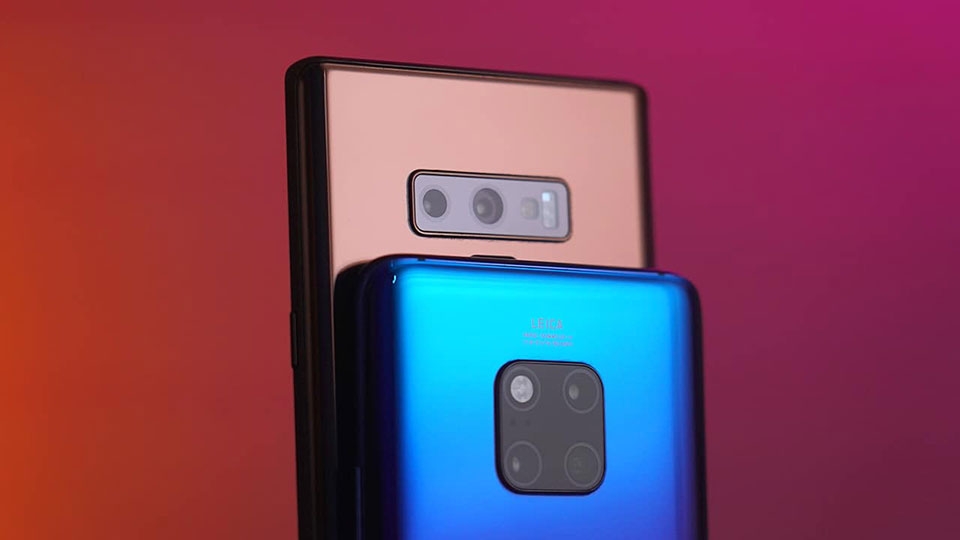 Mate 20 Pro vs Galaxy Note 9