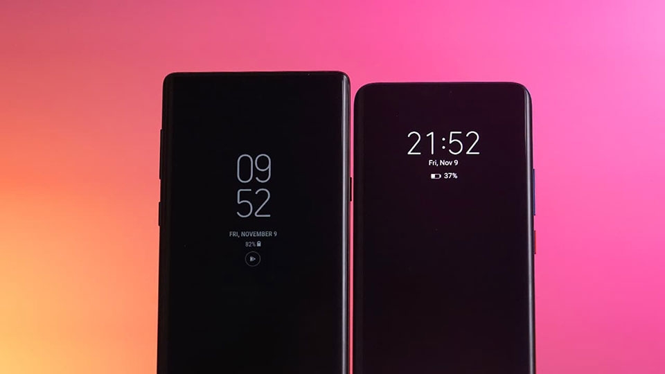 Mate 20 Pro vs Galaxy Note 9