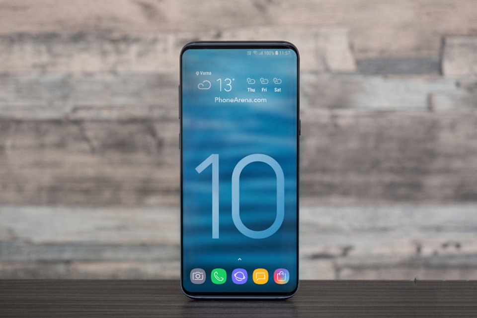 Màn hình Galaxy S10 đã được đưa vào sản xuất