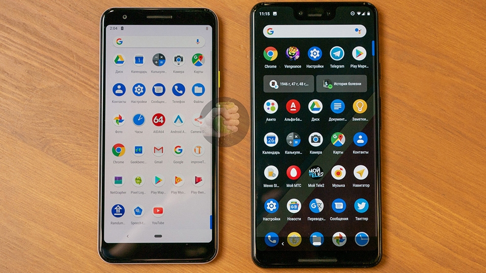 Google Pixel 3 Lite đọ dáng với Google Pixel 3 XL