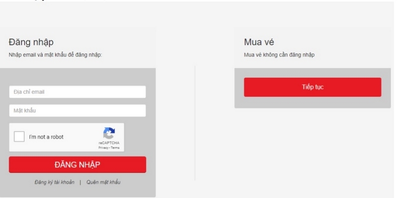 Mua vé Online Mua vé Online
