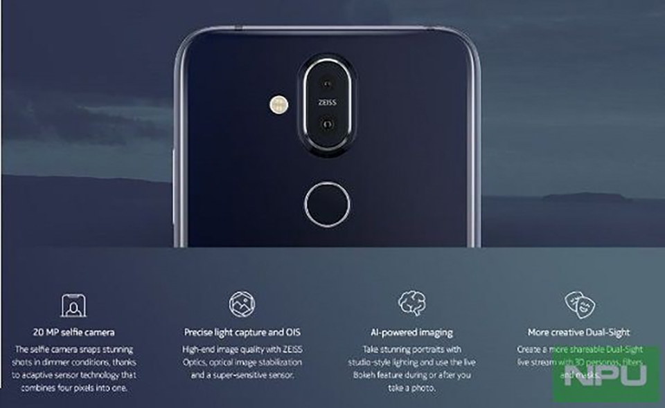 Nokia 8.1 lộ ảnh quảng cáo (ảnh 2) Nokia 8.1 lộ ảnh quảng cáo (ảnh 2)