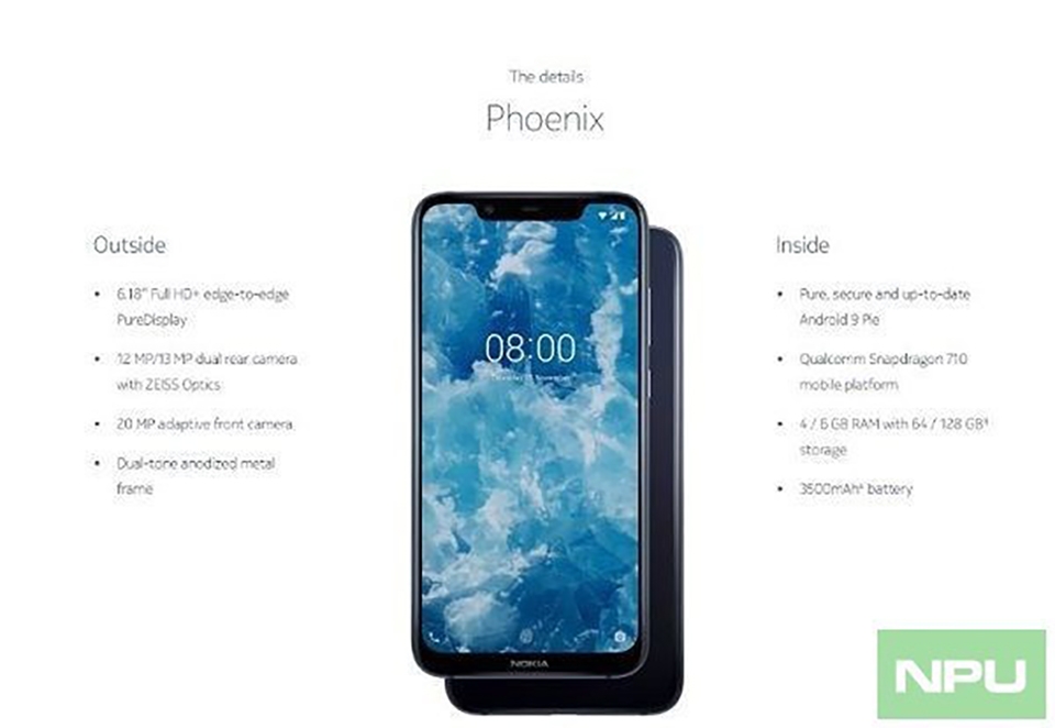 Nokia 8.1 lộ ảnh quảng cáo (ảnh 1) Nokia 8.1 lộ ảnh quảng cáo (ảnh 1)
