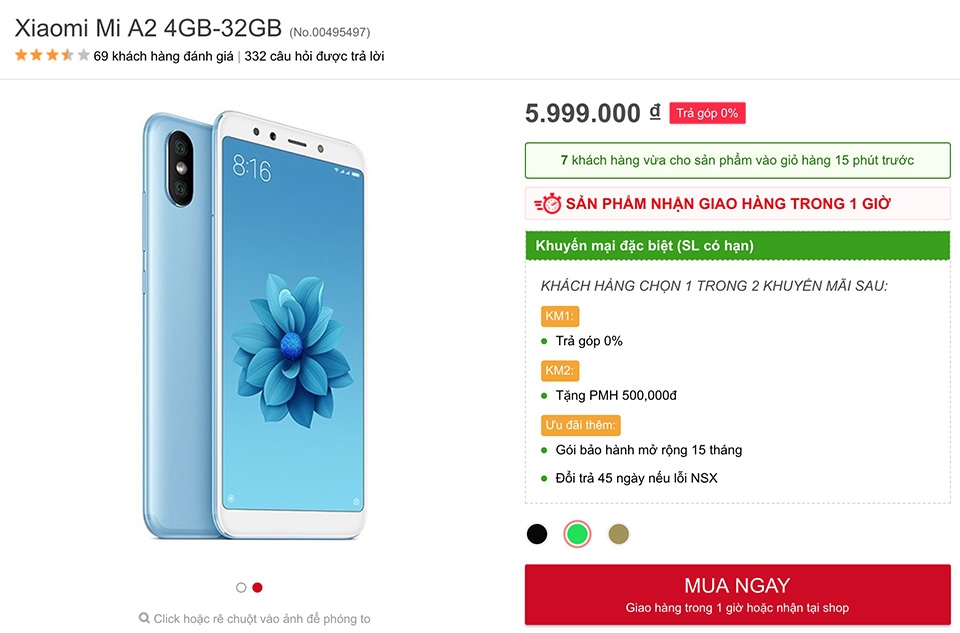Xiaomi Mi A2