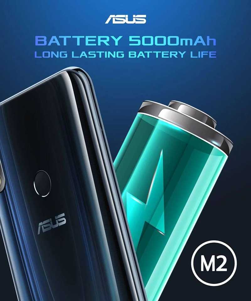 ZenFone Max Pro M2 sẽ có pin 5,000 mAh (ảnh 1) ZenFone Max Pro M2 sẽ có pin 5,000 mAh (ảnh 1)
