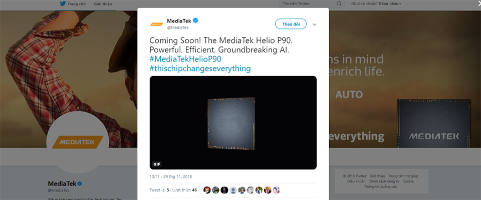 Helio P90 sẽ có nhiều đột phá về AI (ảnh 1) Helio P90 sẽ có nhiều đột phá về AI (ảnh 1)