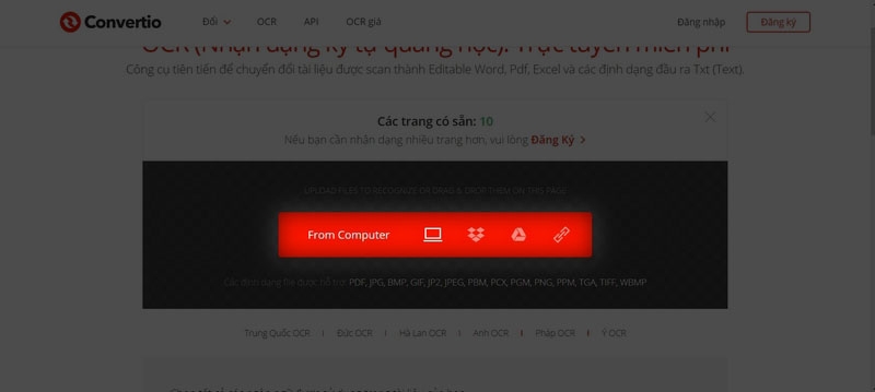 chuyển đổi pdf sang word