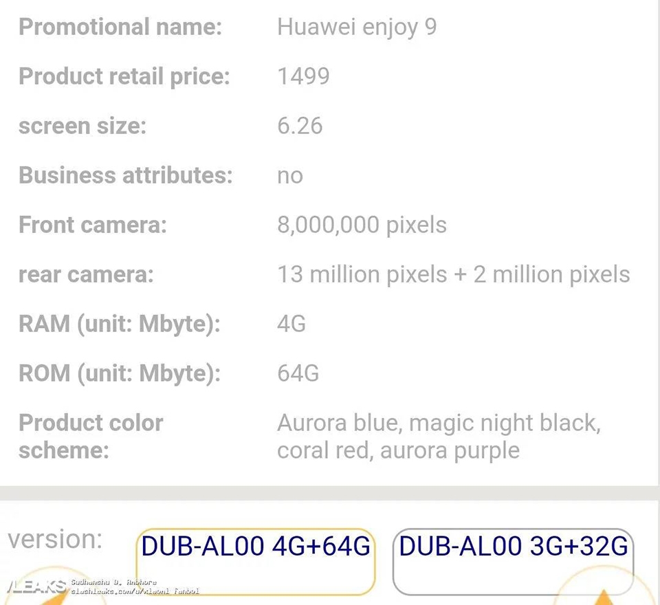 Huawei Enjoy lộ ảnh kèm cấu hình (ảnh 2) Huawei Enjoy lộ ảnh kèm cấu hình (ảnh 2)