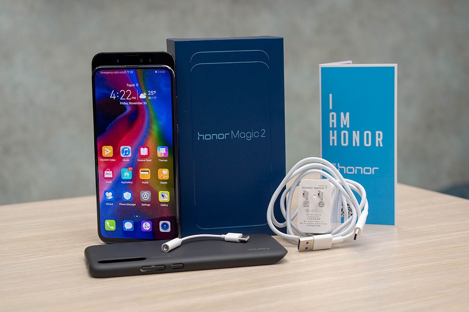 Mở hộp Honor Magic 2 (ảnh 1)