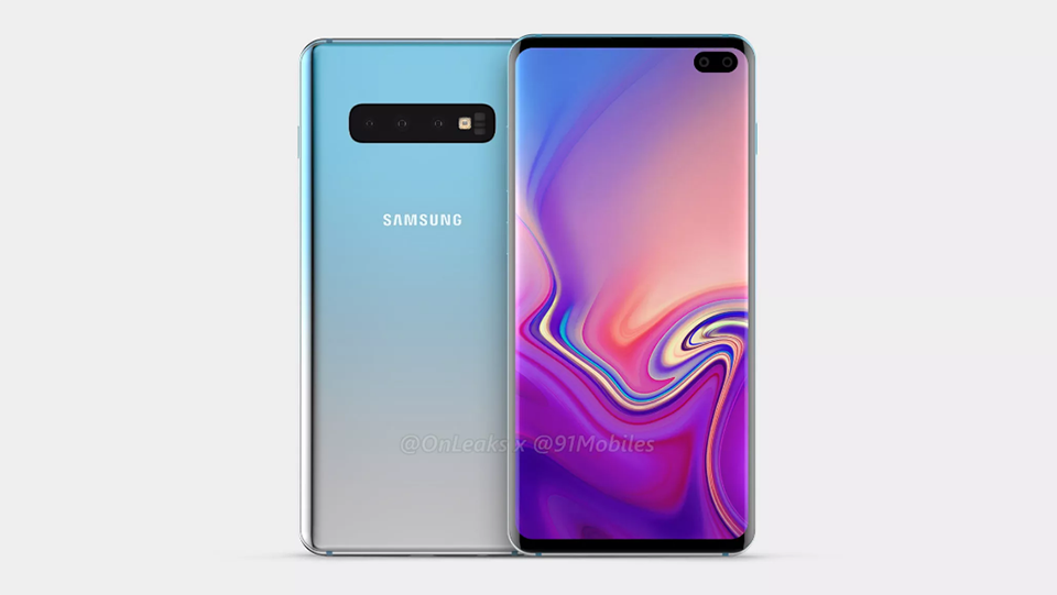 Ảnh render Galaxy S10 Plus (ảnh 1)