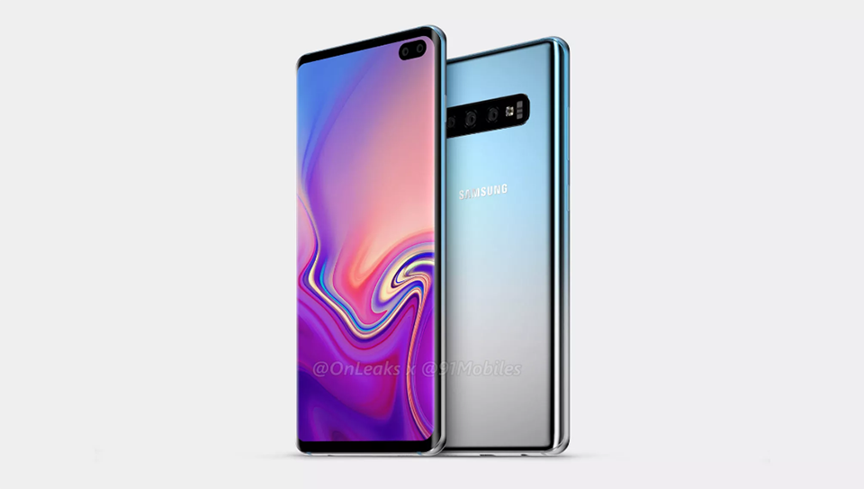 Ảnh render Galaxy S10 Plus (ảnh 2)