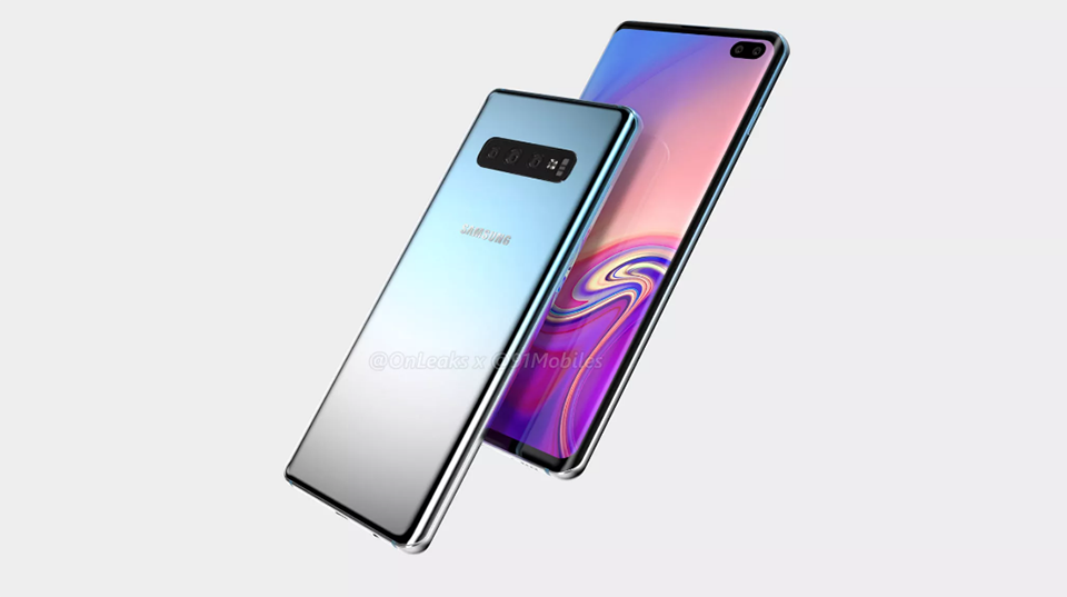 Ảnh render Galaxy S10 Plus (ảnh 3)