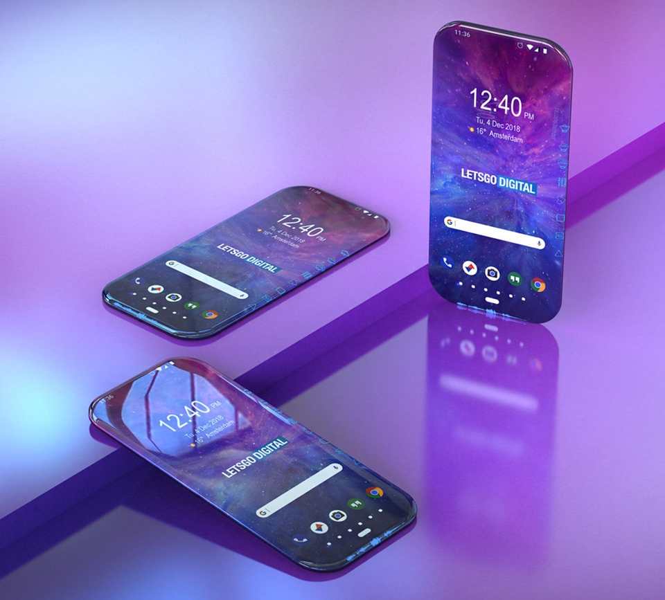 Smarphone hình chiếc lá của Samsung (ảnh 2) Smarphone hình chiếc lá của Samsung (ảnh 2)