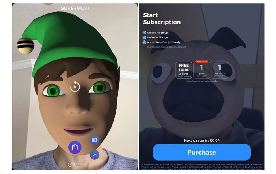Cách tạo Animoji trên iPhone, iPad cũ không có Face ID