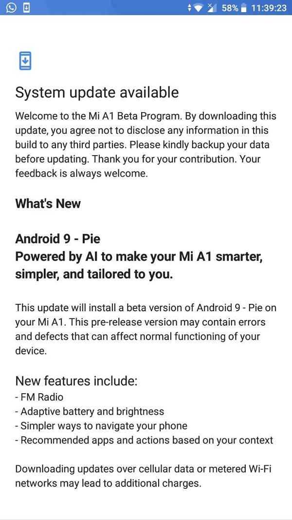 Mi A1