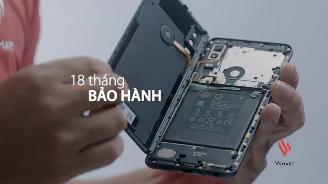 Vsmart sẽ bảo hành các sản phẩm của mình lên tới 18 tháng