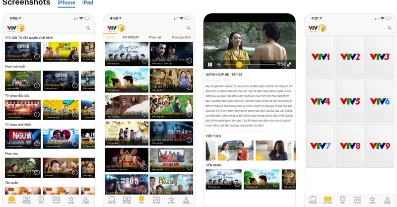 Ứng dụng VTV giải trí