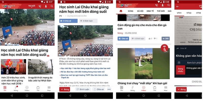 Ứng dụng VTV News