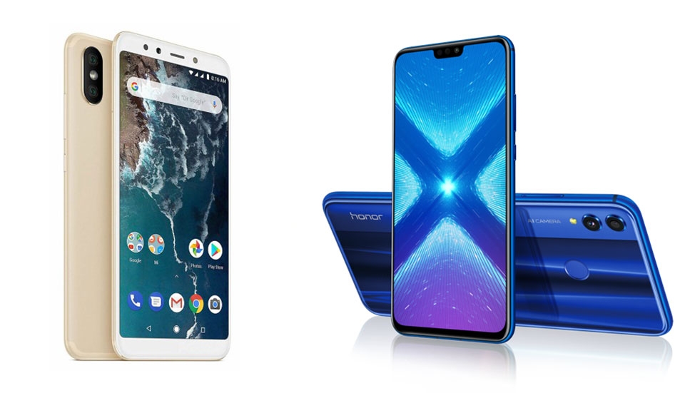 Xiaomi Mi A2 vs Honor 8X Xiaomi Mi A2 vs Honor 8X