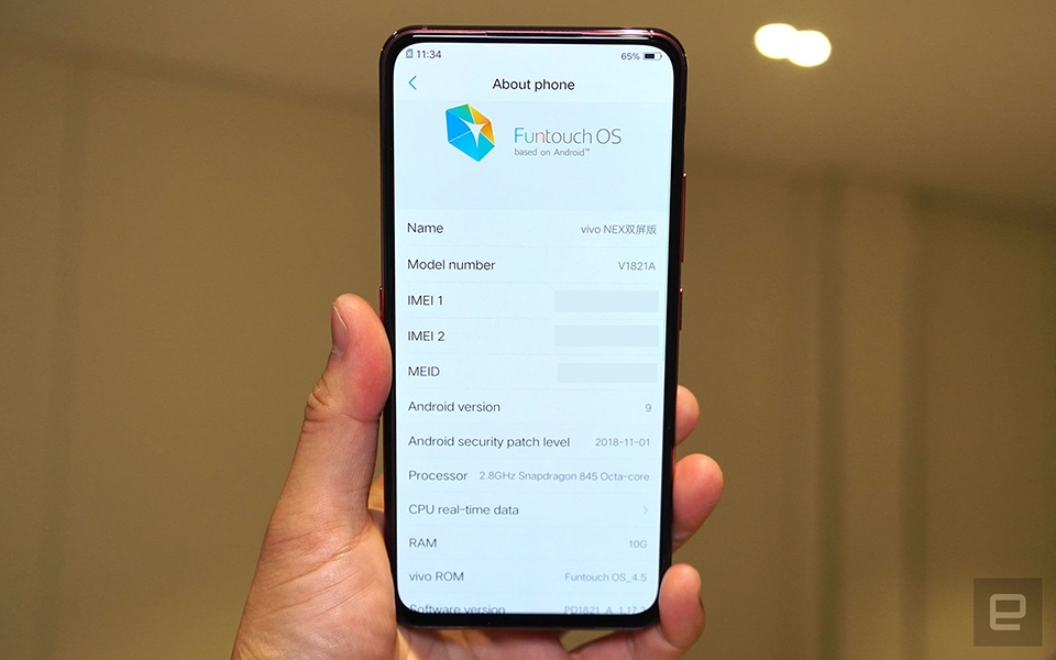 Thông tin bạn cần biết về Vivo NEX Dual Display (ảnh 6) Thông tin bạn cần biết về Vivo NEX Dual Display (ảnh 6)