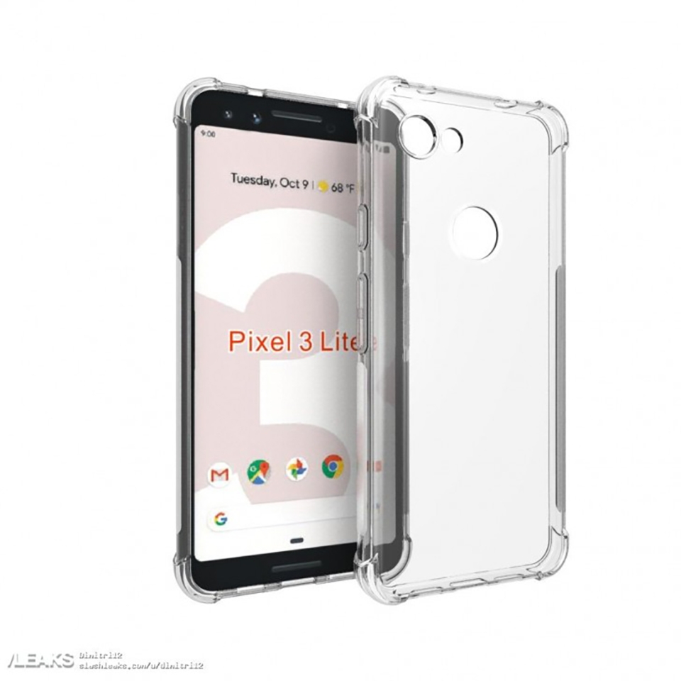 Rò rỉ ốp lưng Pixel 3 Lite (ảnh 1)