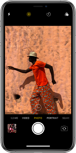Chụp ảnh bằng ứng dụng Camera trên iPhone (ảnh 1) Chụp ảnh bằng ứng dụng Camera trên iPhone (ảnh 1)