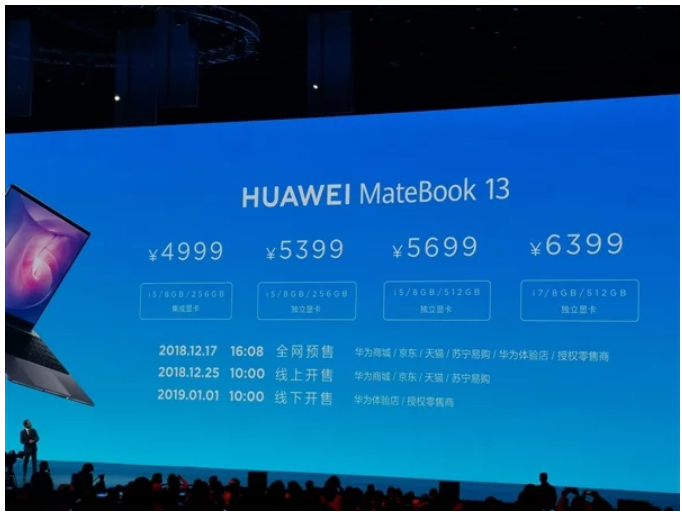 Huawei Matebook 13 ra mắt 2