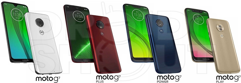 Ảnh render của Moto G7 series (ảnh 2) Ảnh render của Moto G7 series (ảnh 2)