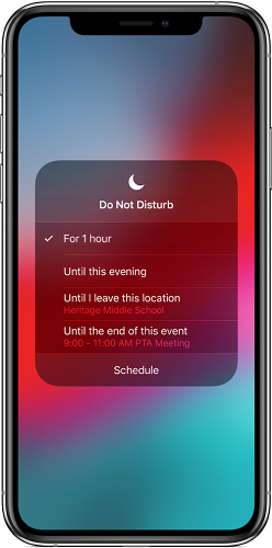Cài đặt chế độ Không làm phiền trên iPhone