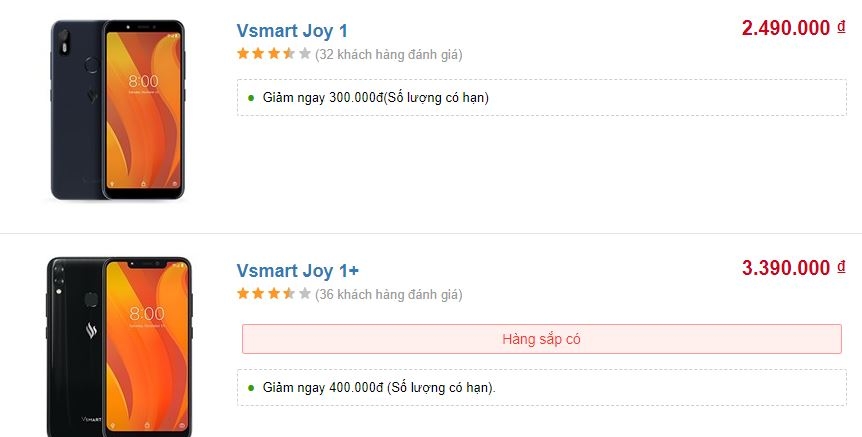 Vsmart Joy 1