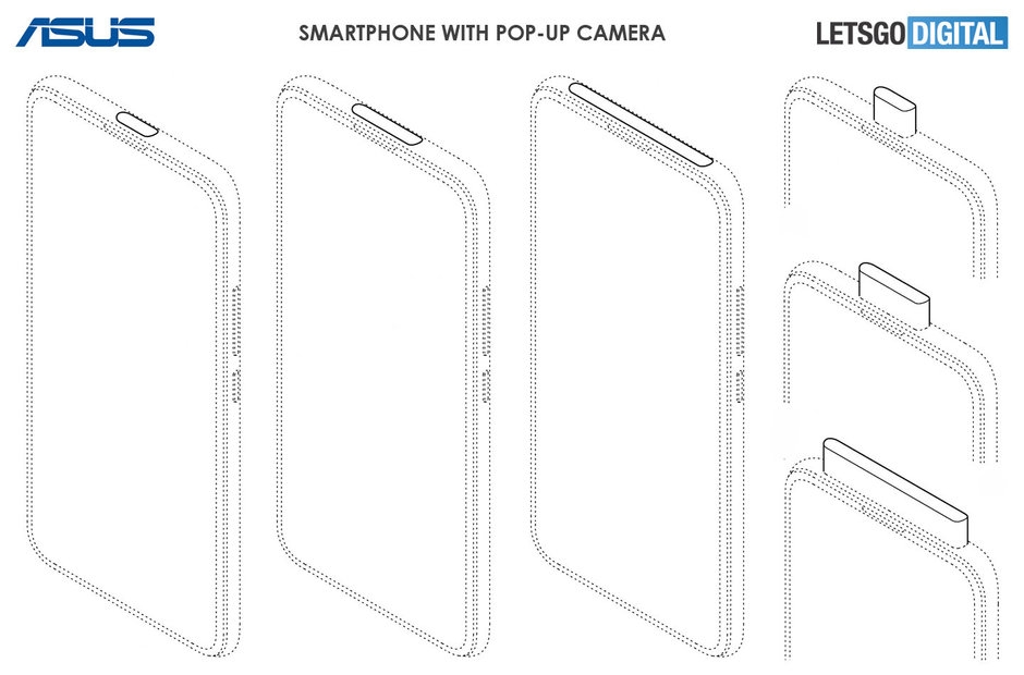 Asus chuẩn bị ra mắt smartphone camera pop up và màn hình "nốt ruồi" 2 Asus chuẩn bị ra mắt smartphone camera pop up và màn hình "nốt ruồi" 2