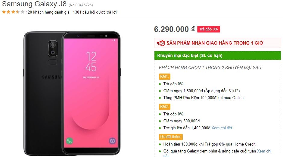 Top smartphone Samsung đang giảm giá sốc, mua ngay  kẻo lỡ