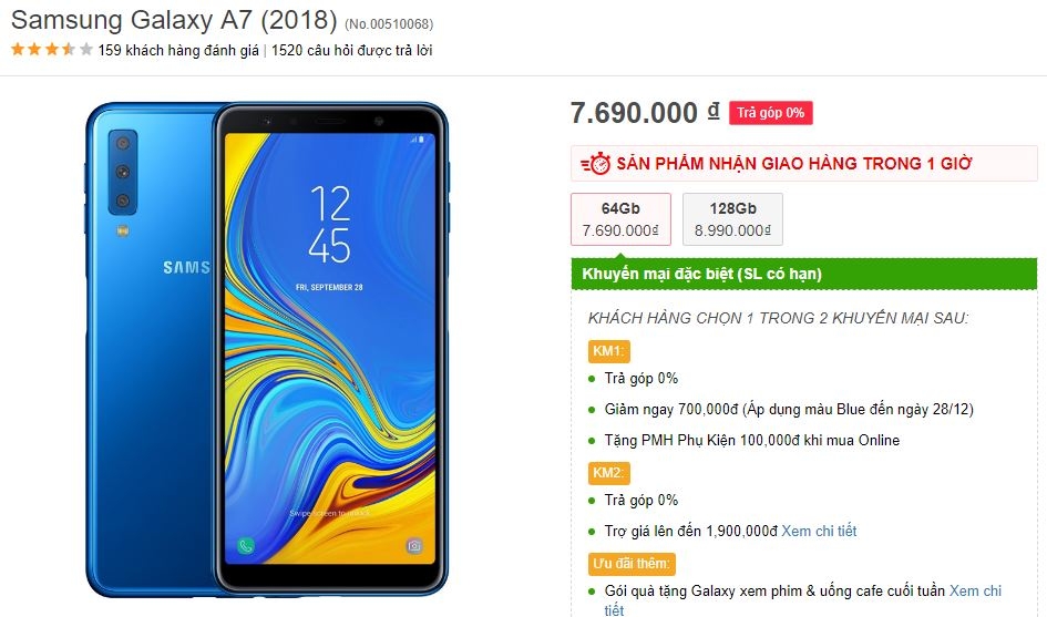 Top smartphone Samsung đang giảm giá sốc, mua ngay  kẻo lỡ