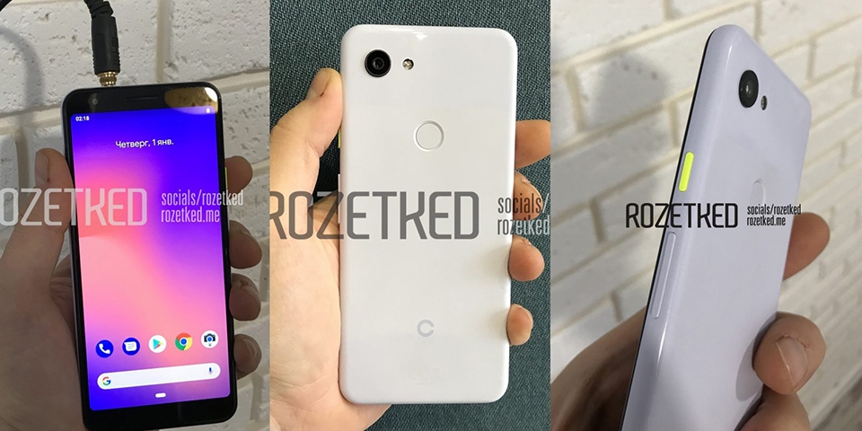 Google Pixel 3 và 3 XL Lite sẽ ra mắt đầu năm 2019