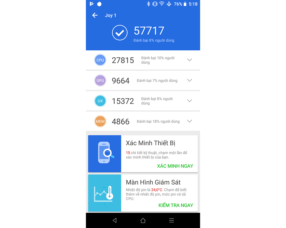 Hiệu năng Vsmart Joy 1 01 Hiệu năng Vsmart Joy 1 01