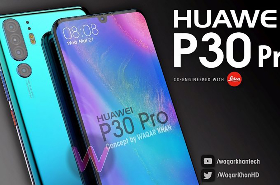 Concept Huawei P30 Pro (ảnh 1) Concept Huawei P30 Pro (ảnh 1)