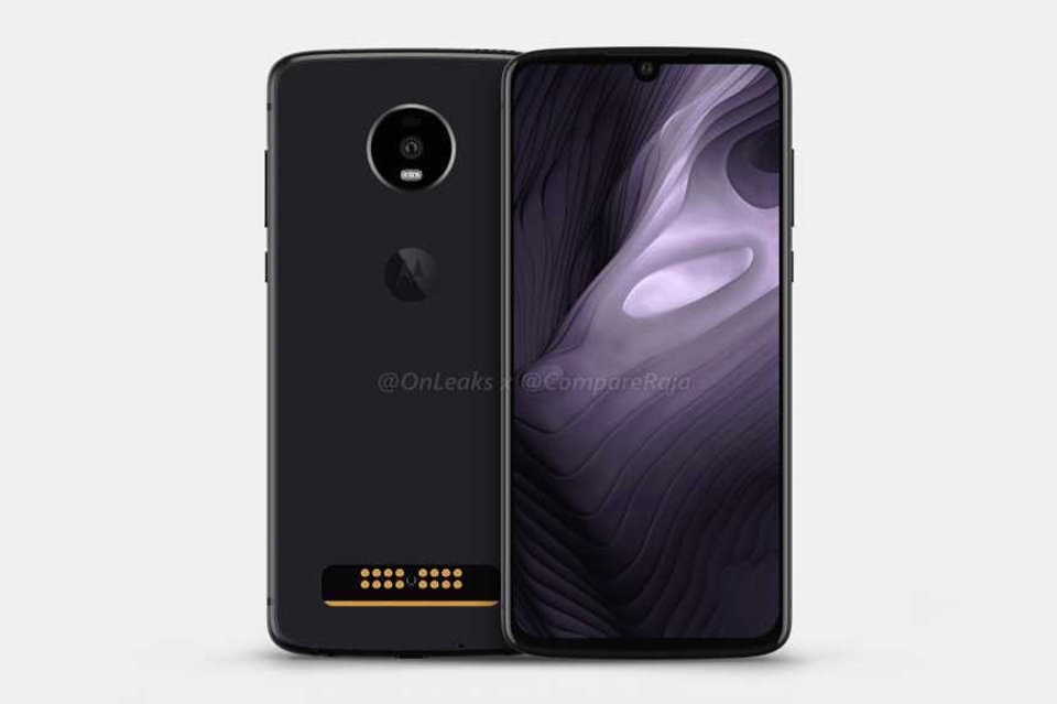 Ảnh render Moto Z4 Play (ảnh 1) Ảnh render Moto Z4 Play (ảnh 1)