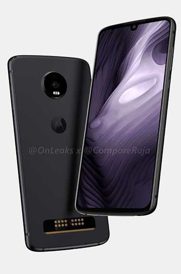 Ảnh render Moto Z4 Play (ảnh 3) Ảnh render Moto Z4 Play (ảnh 3)