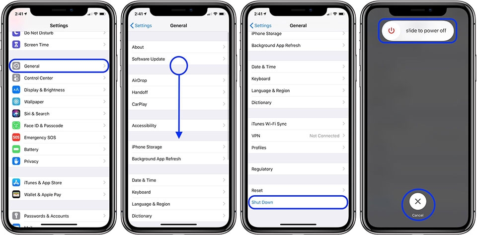 Cách tắt và bật iPhone khi nút nguồn bị hỏng Cách tắt và bật iPhone khi nút nguồn bị hỏng